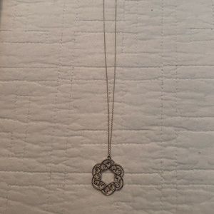 Tiffany & Co. Crown of Hearts Picasso Silver Necklace